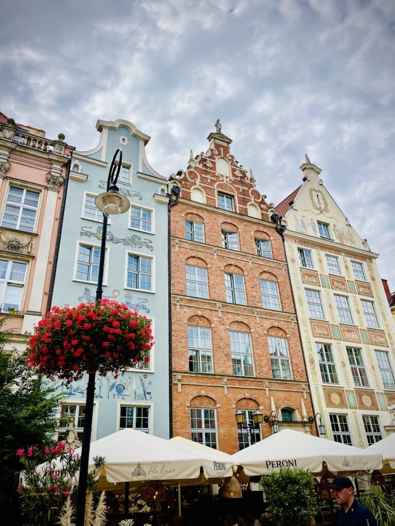 Häuserfassade Danzig
