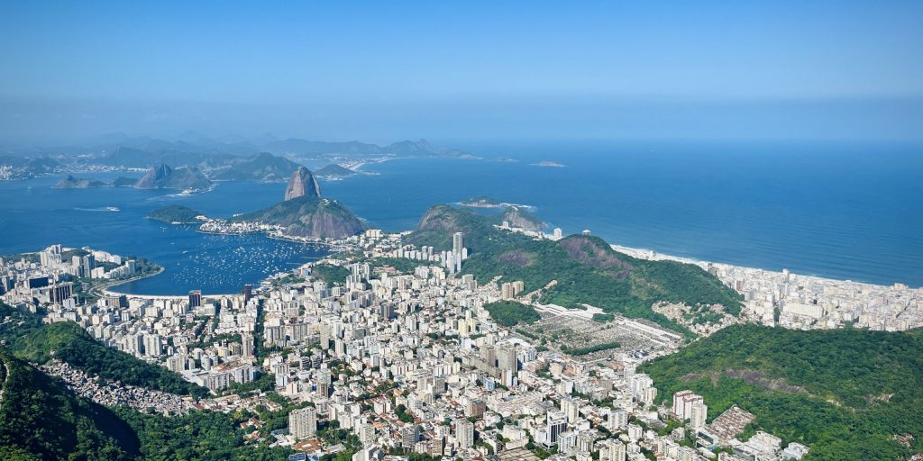 Blick auf Rio de Janeiro