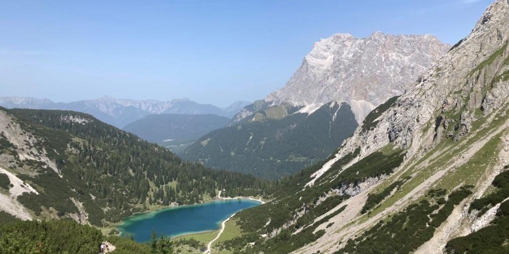 Blick auf den Seebensee
