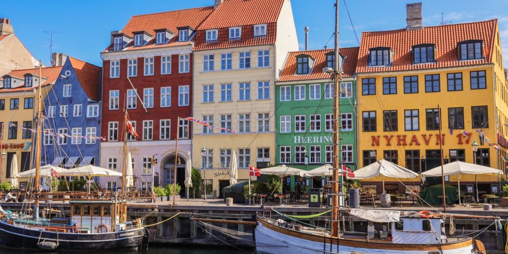 Kopenhagen Nyhavn Dänemark
